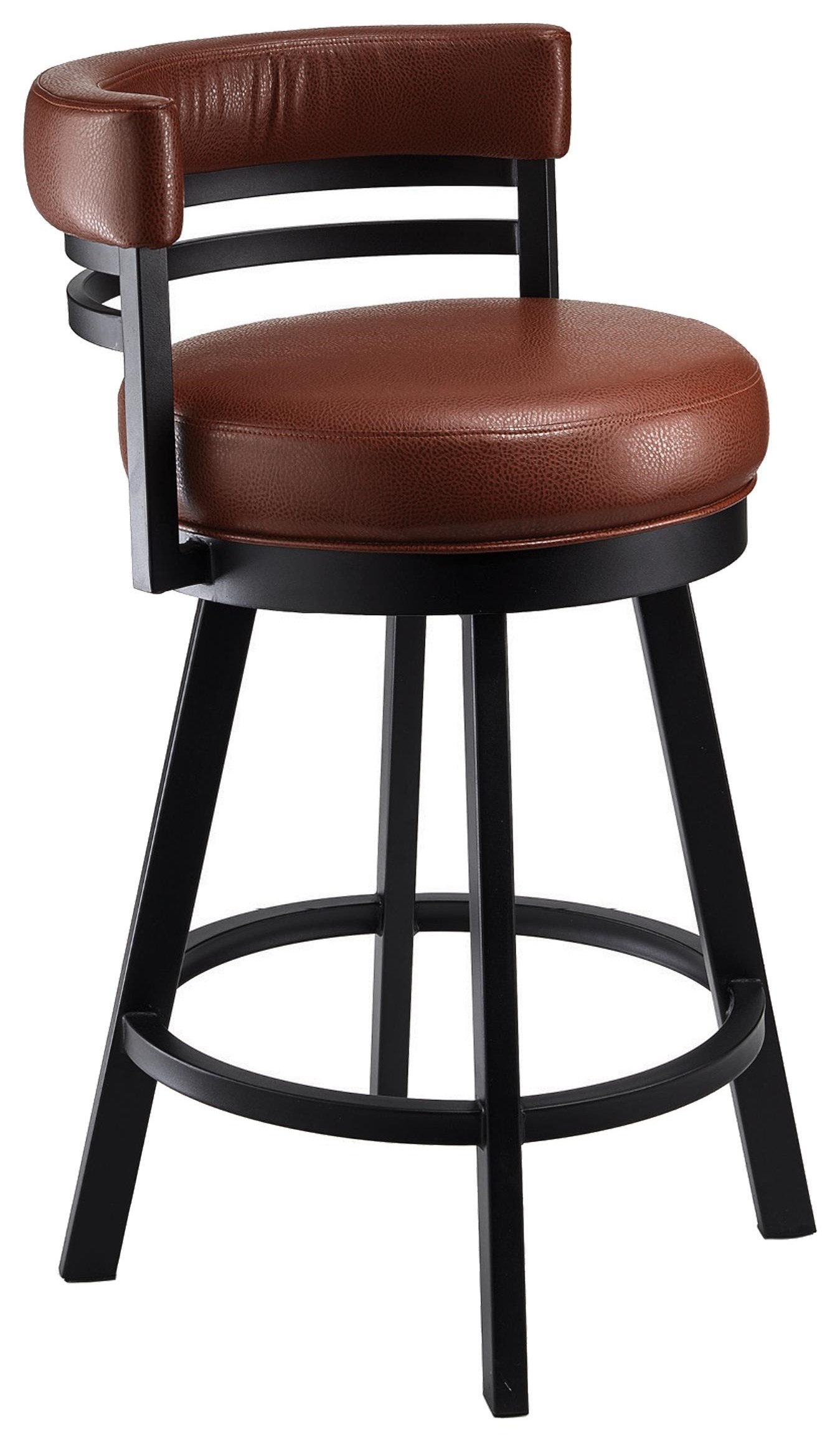 Wesley Allen Wesley Allen Dining B521H26S 26 Miramar Counter Height Swivel Stool Wayside Furniture Mattress Bar Stools